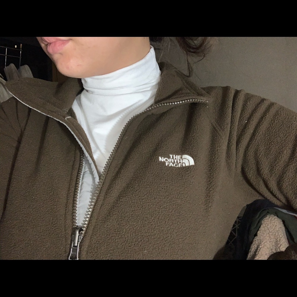 North Face Fleece zip up 🤎